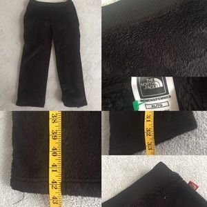 North face fuzzy pants. Xl. Black baggy
